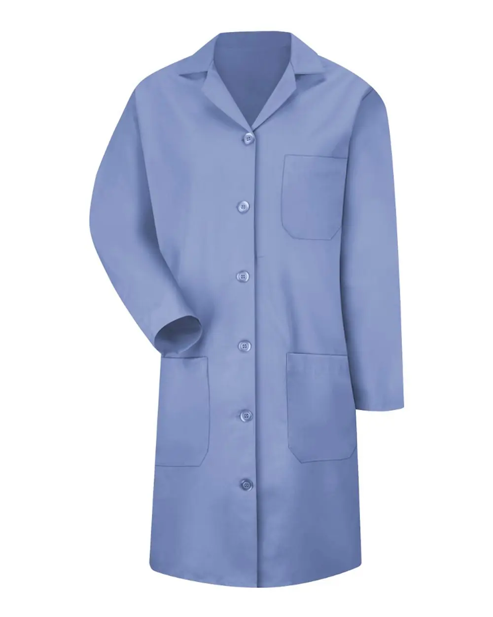 Red Kap Women's Lab Coat in Light Blue