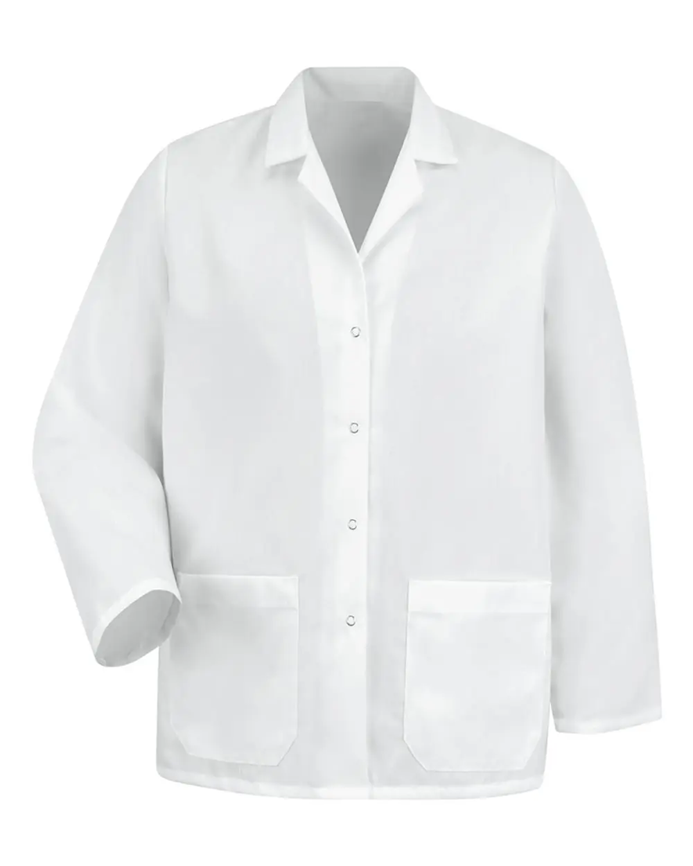 Red Kap Women's Specialized Lapel Counter Coat in White