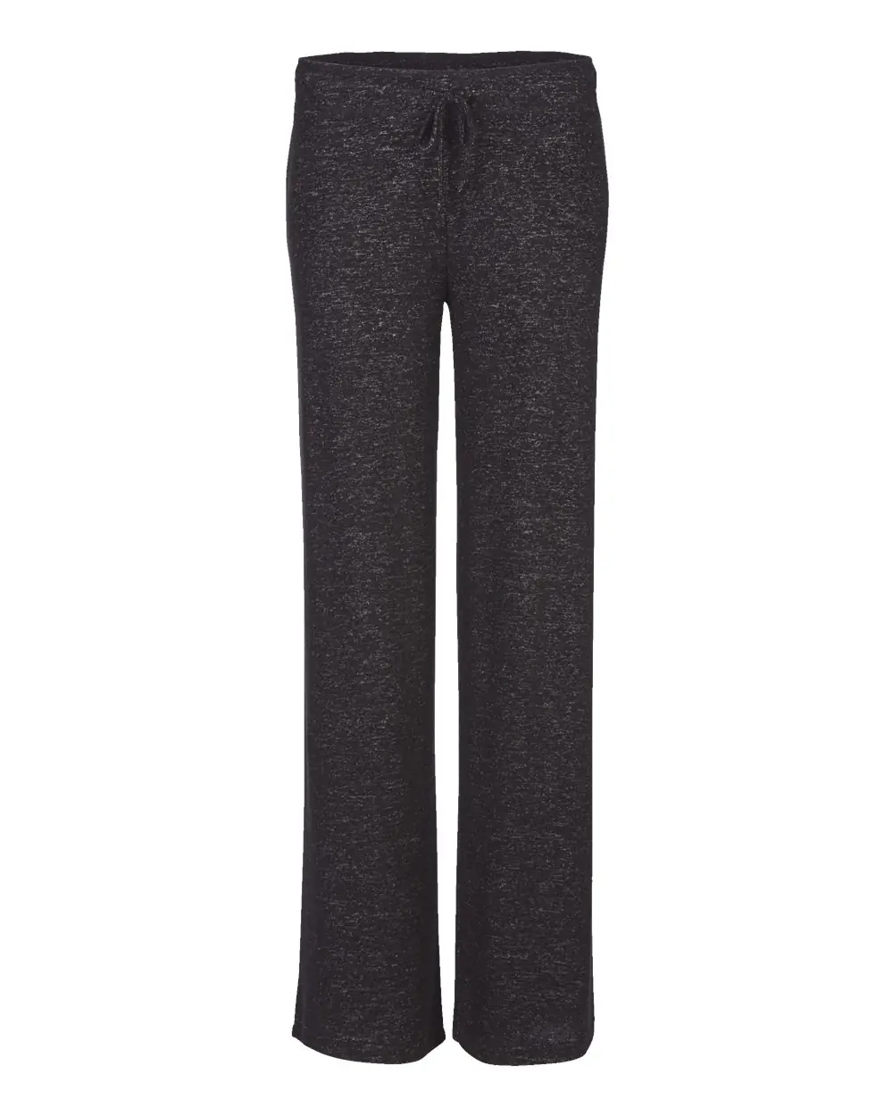 Boxercraft Women's Cuddle Fleece Wide Leg Pants in Black Heather