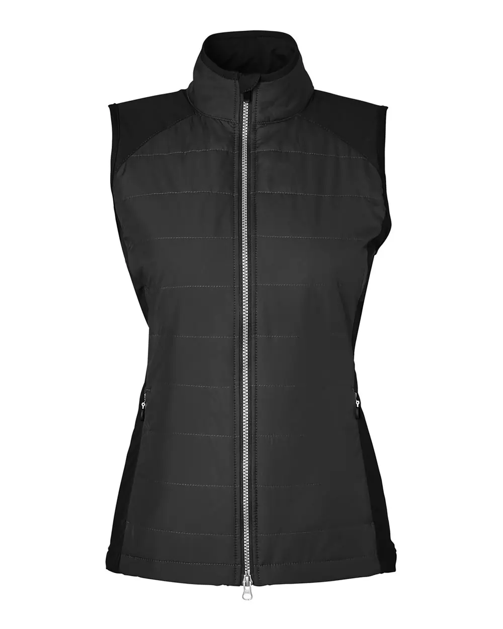 Zero Restriction Women's Tess Hybrid Vest in Black