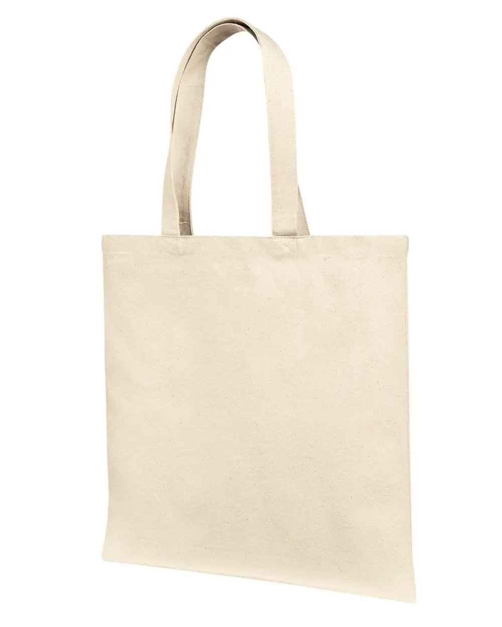 Liberty Bags Cotton Canvas Tote Bag With Self Fabric Handles in Natural