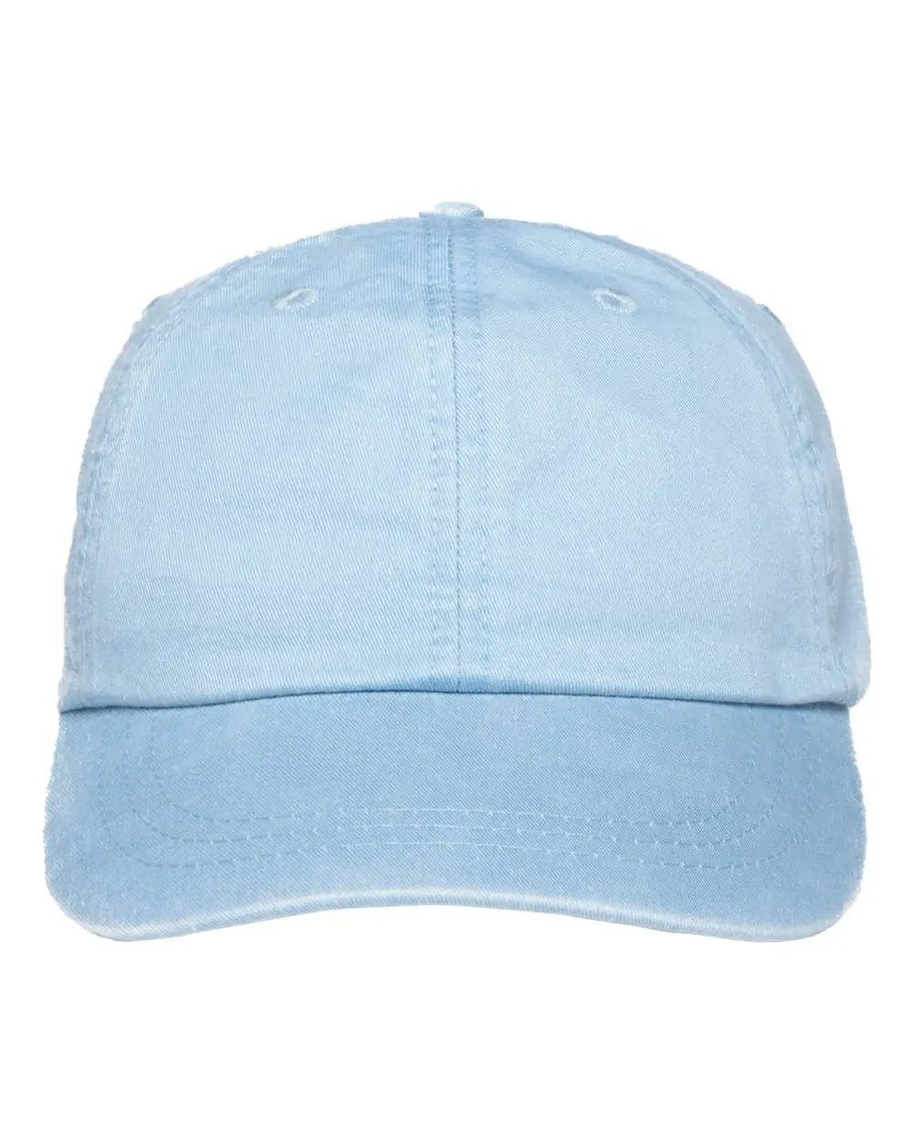 Adams Headwear Optimum Pigment-Dyed Dad Hat in Baby Blue