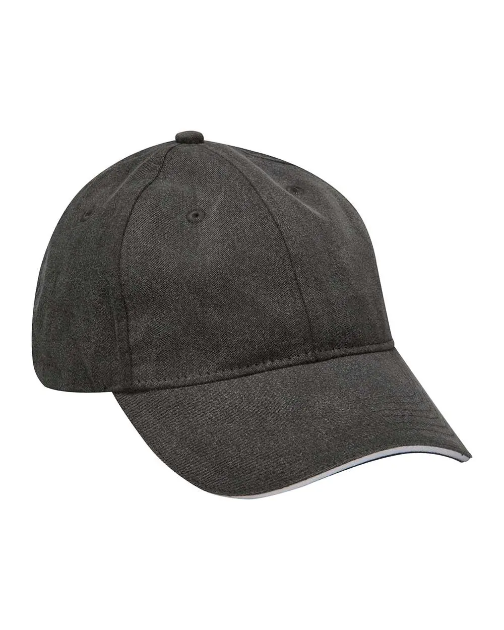 Adams Headwear Icon Sandwich Cap in Black/ White