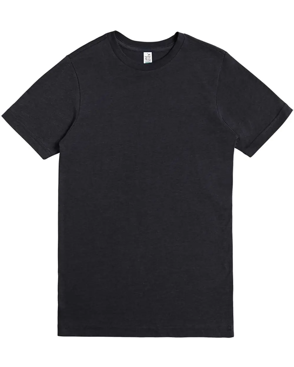 Lane Seven Deluxe CVC T-Shirt in Black Heather