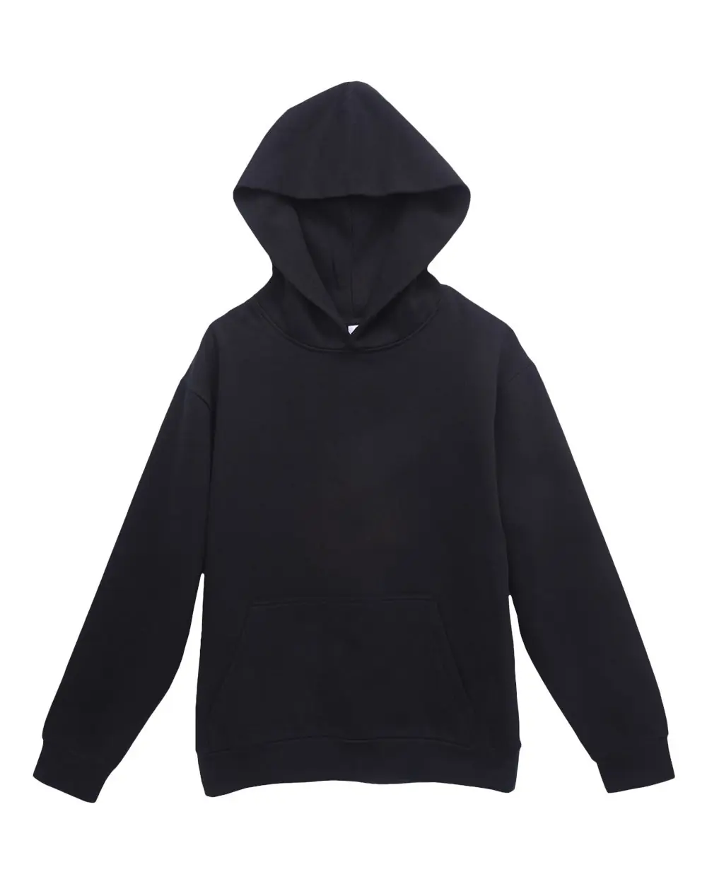 Lane Seven Unisex Urban Pullover Hooded Sweatshirt in Black