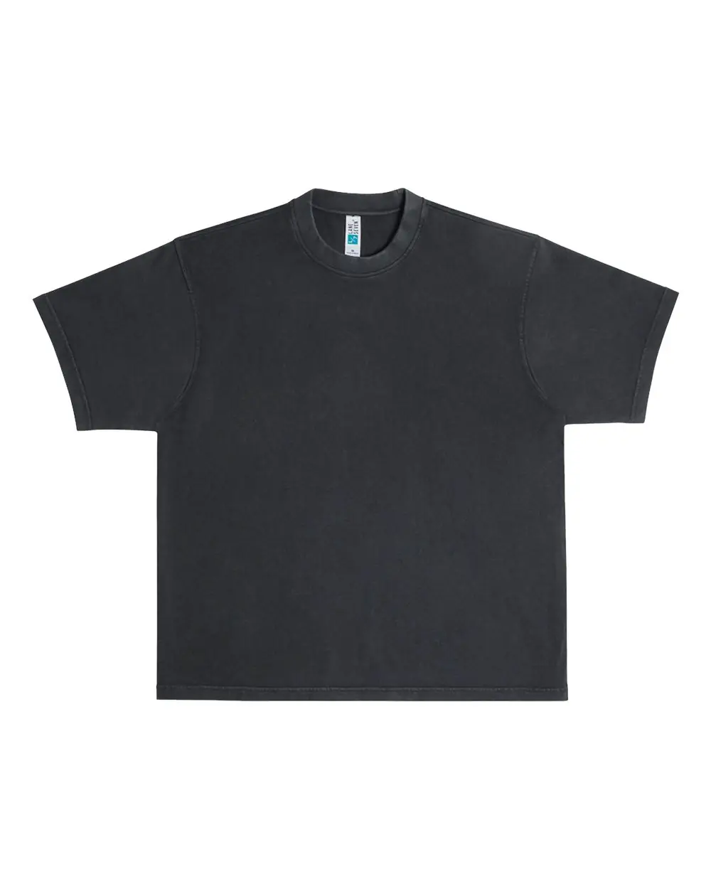 Lane Seven Urban Heavyweight T-Shirt in Black