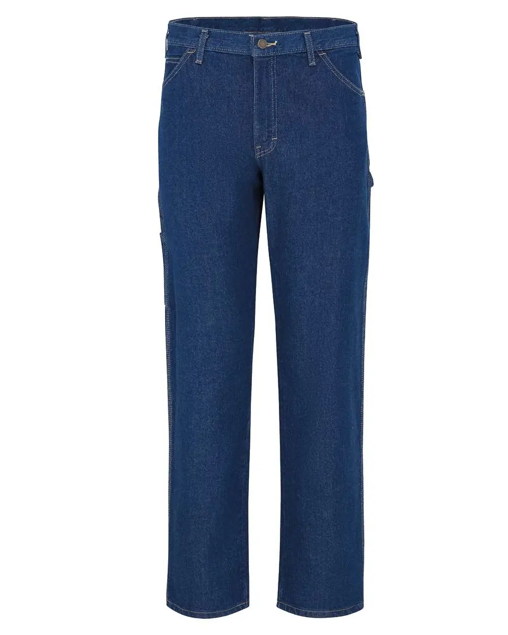 Dickies Men's Industrial Carpenter Jeans in Rinsed Indigo Blue - 30I