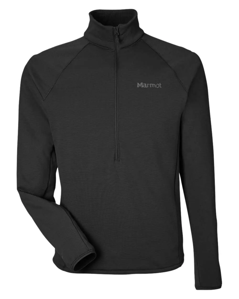 Marmot Men's Leconte Half-Zip Pullover in Black