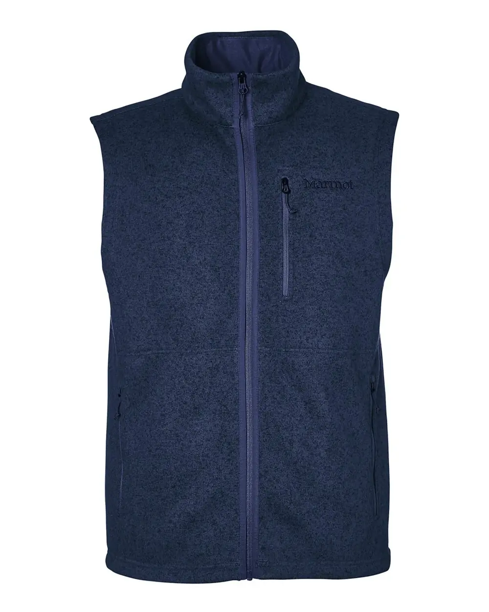 Marmot Men's Drop Line Vest in Arctic Navy Heather