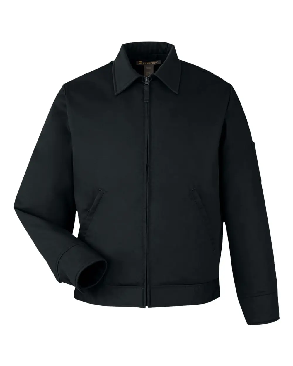 Harriton Unisex Tall ClimaBloc® Station Jacket in Black