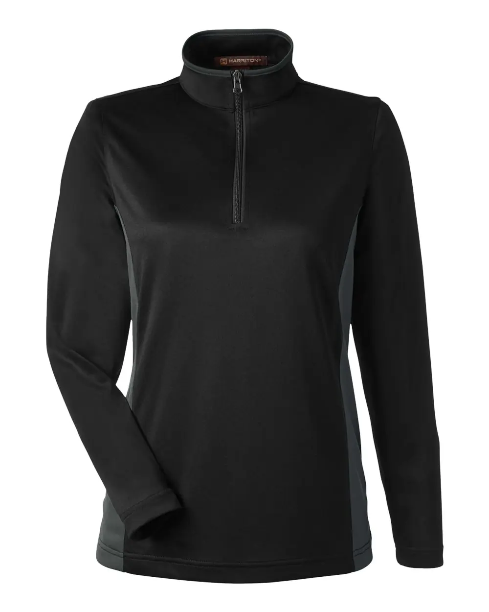 Harriton Women's Flash Snag Protection Plus IL Colorblock Quarter-Zip Pullover
