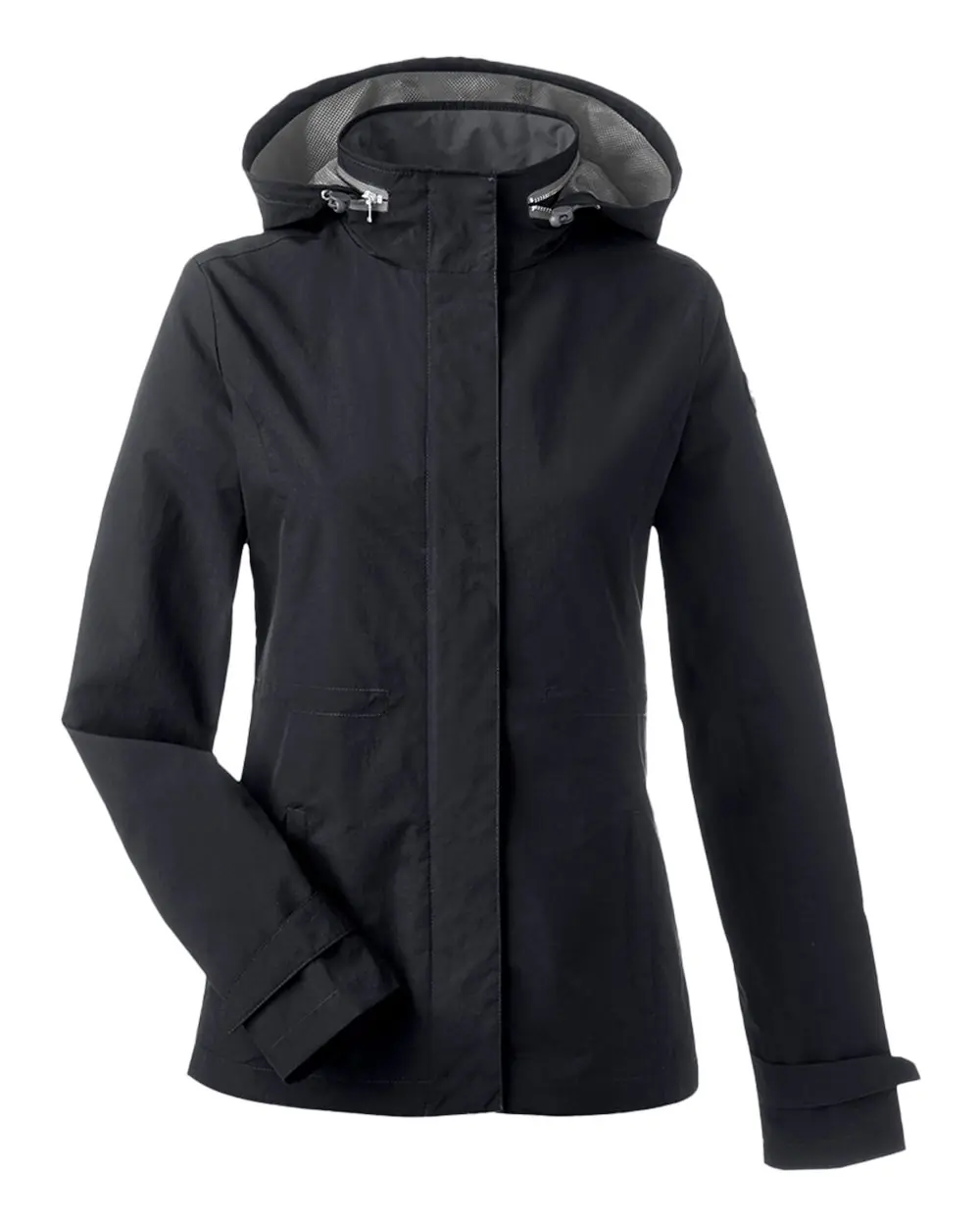 Nautica Women's Voyage Hooded Rain Jacket