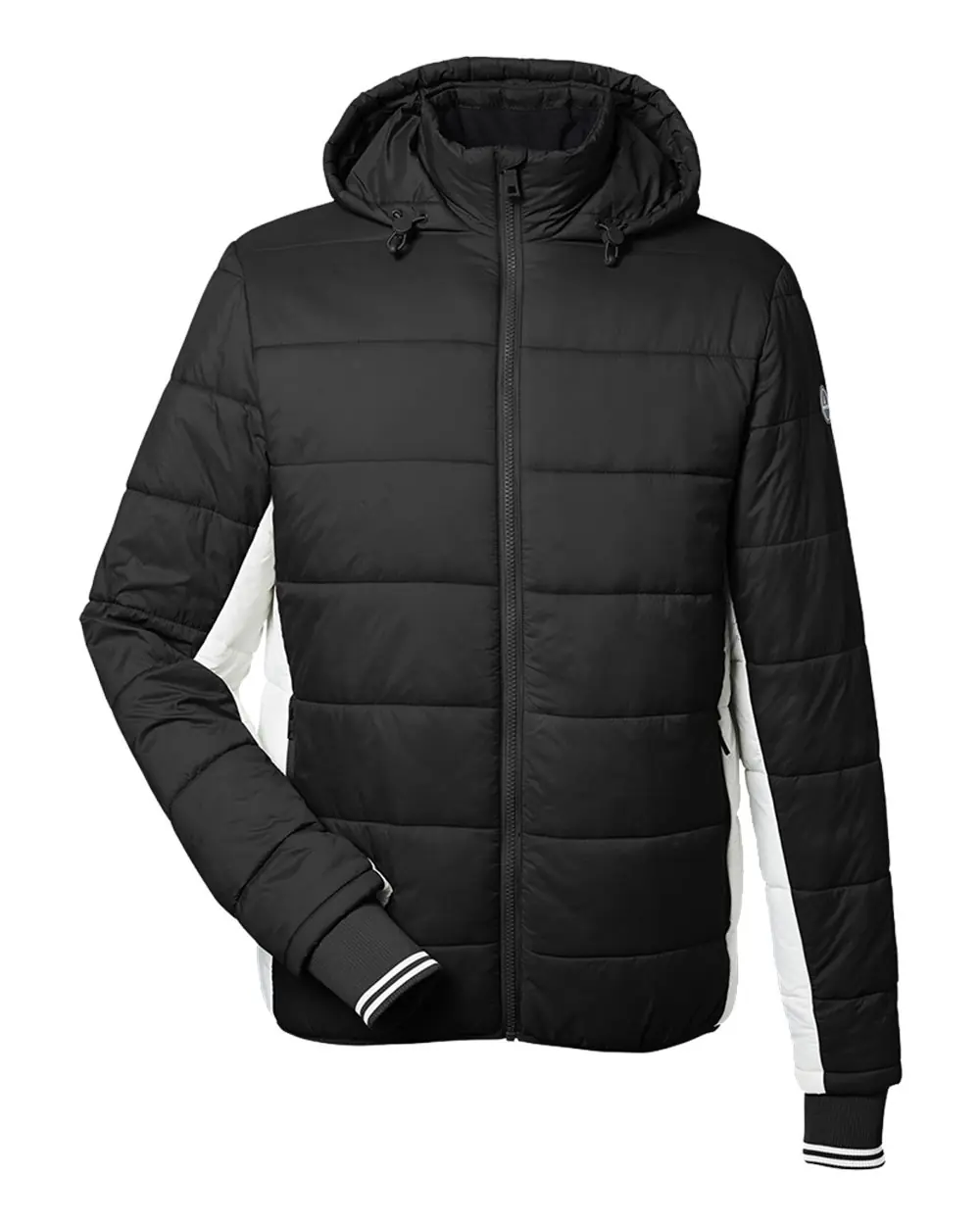 Nautica Men's Nautical Mile Hooded Puffer Jacket