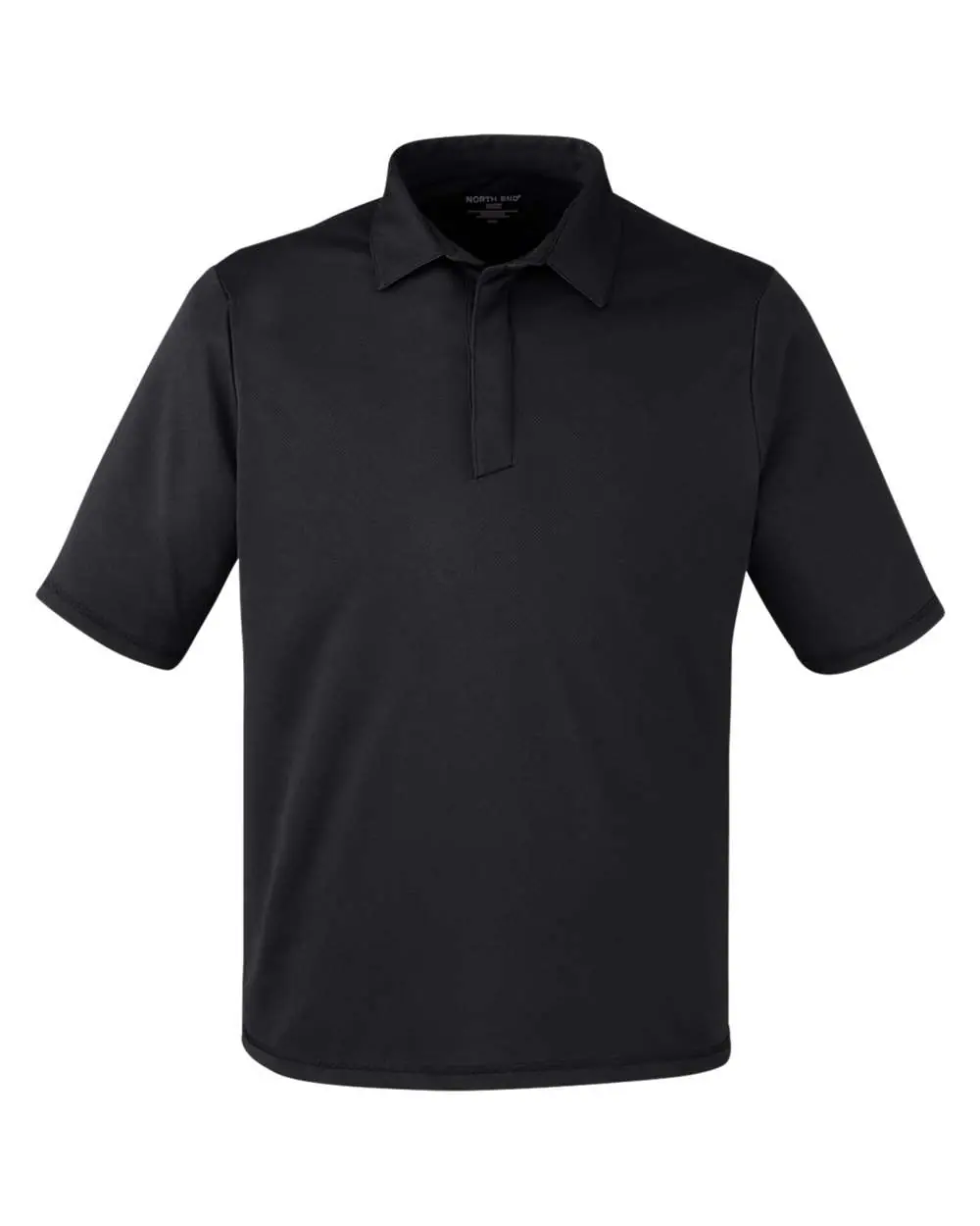 North End Men's Revive Coolcore® Polo in Black
