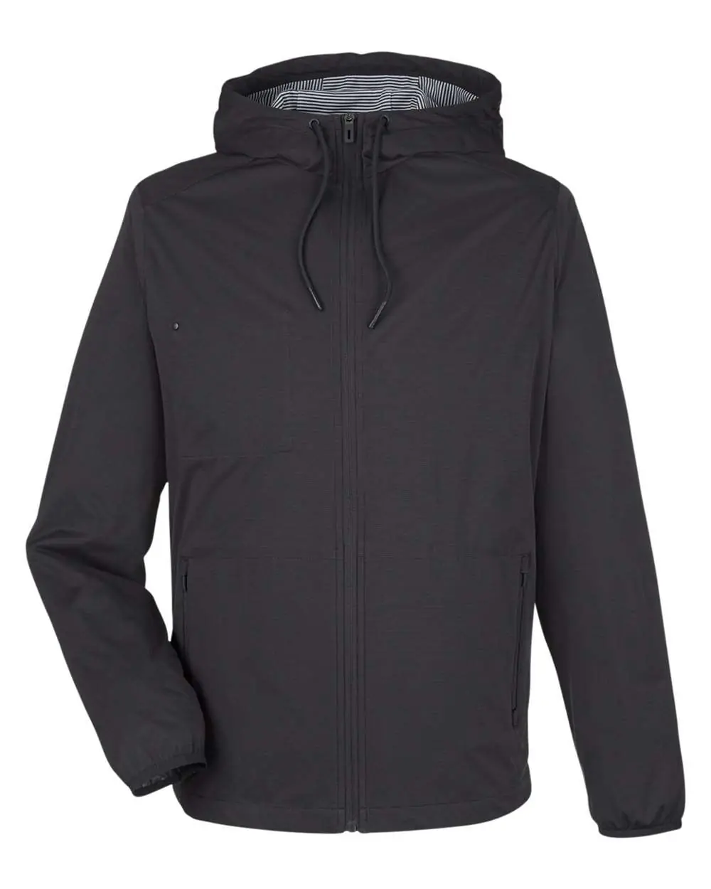 North End Men's Network Lightweight Jacket in Black Heather