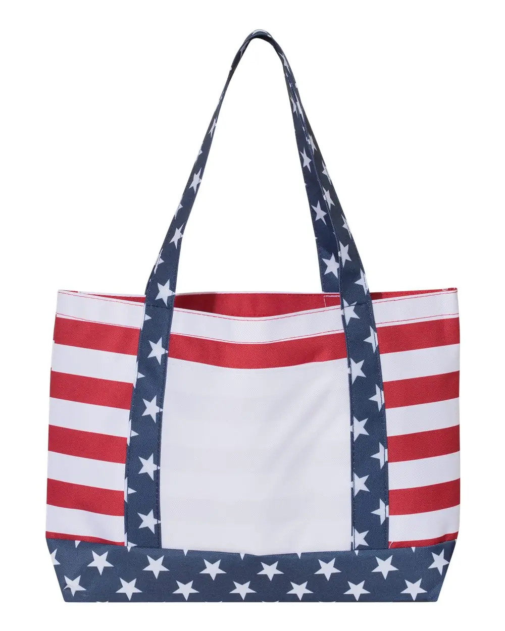 OAD Americana Beach Tote in Red/ White/ Blue