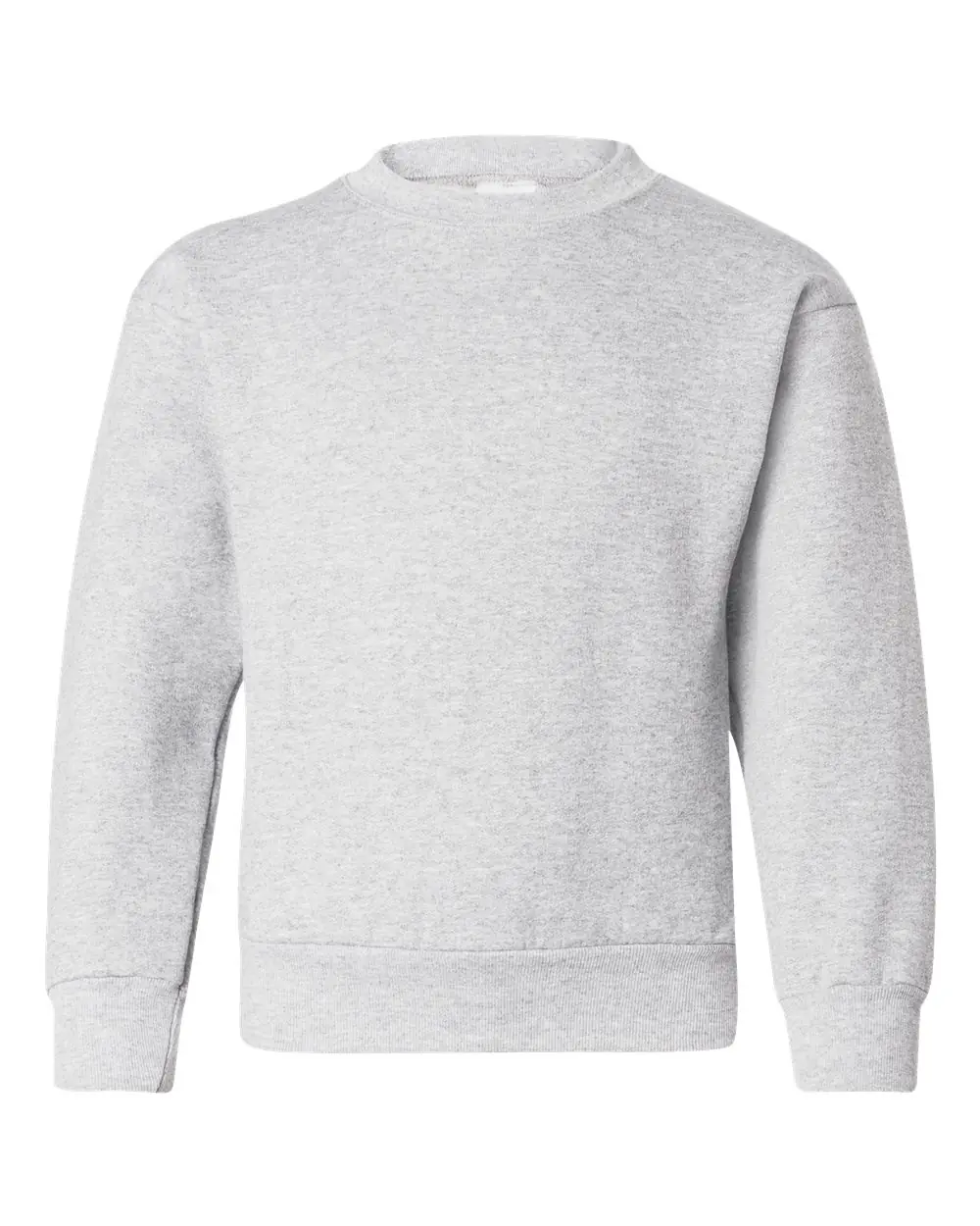 Hanes Youth EcoSmart® Crewneck Sweatshirt in Ash
