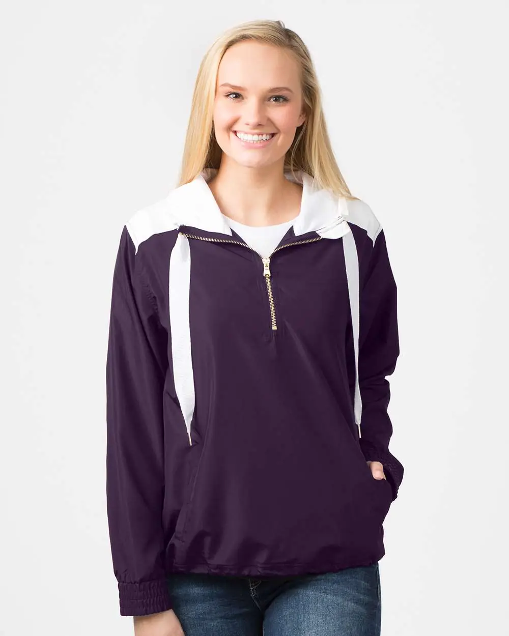 Boxercraft Women's Stadium Anorak in Purple