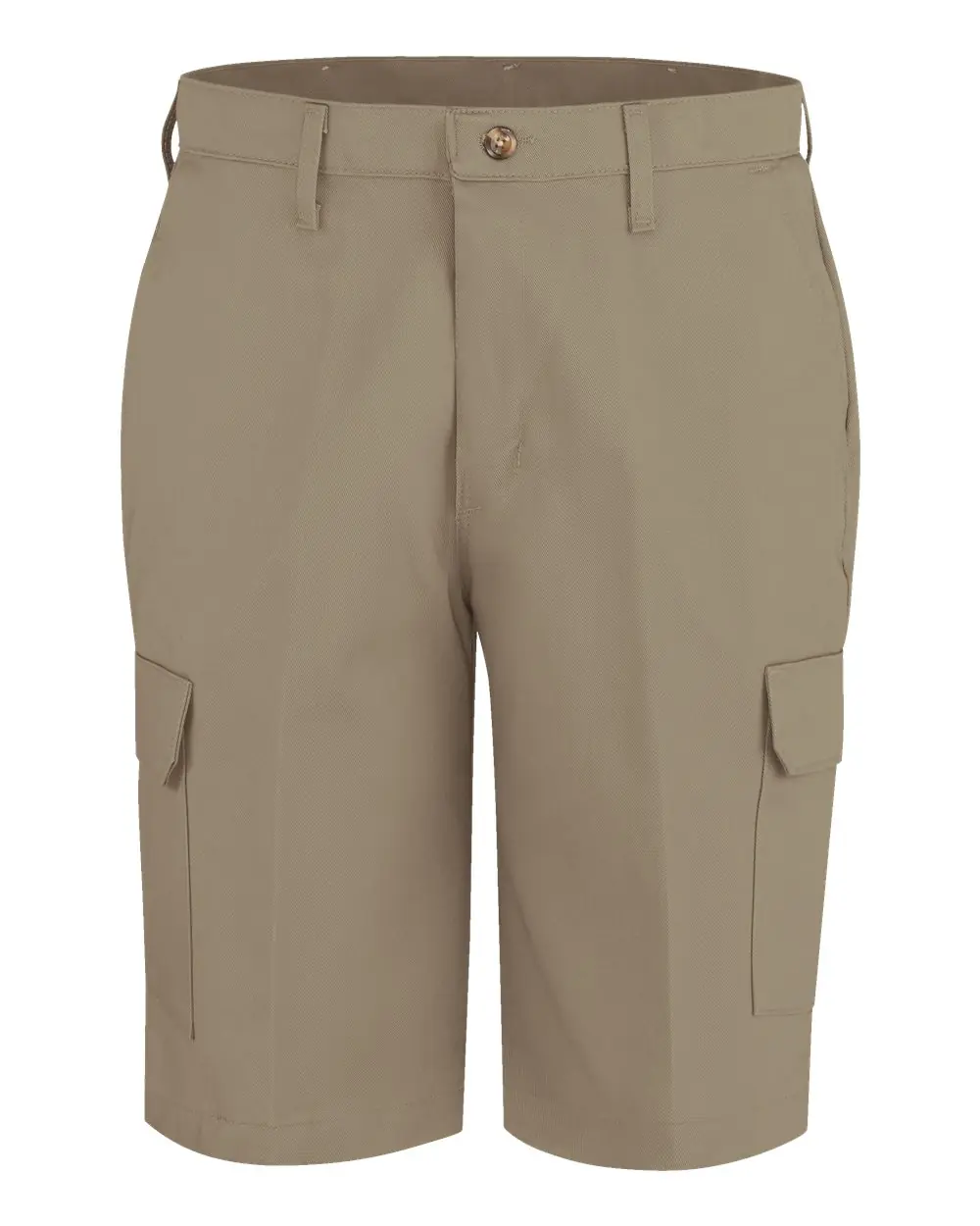 Red Kap Men's Cargo Shorts in Khaki