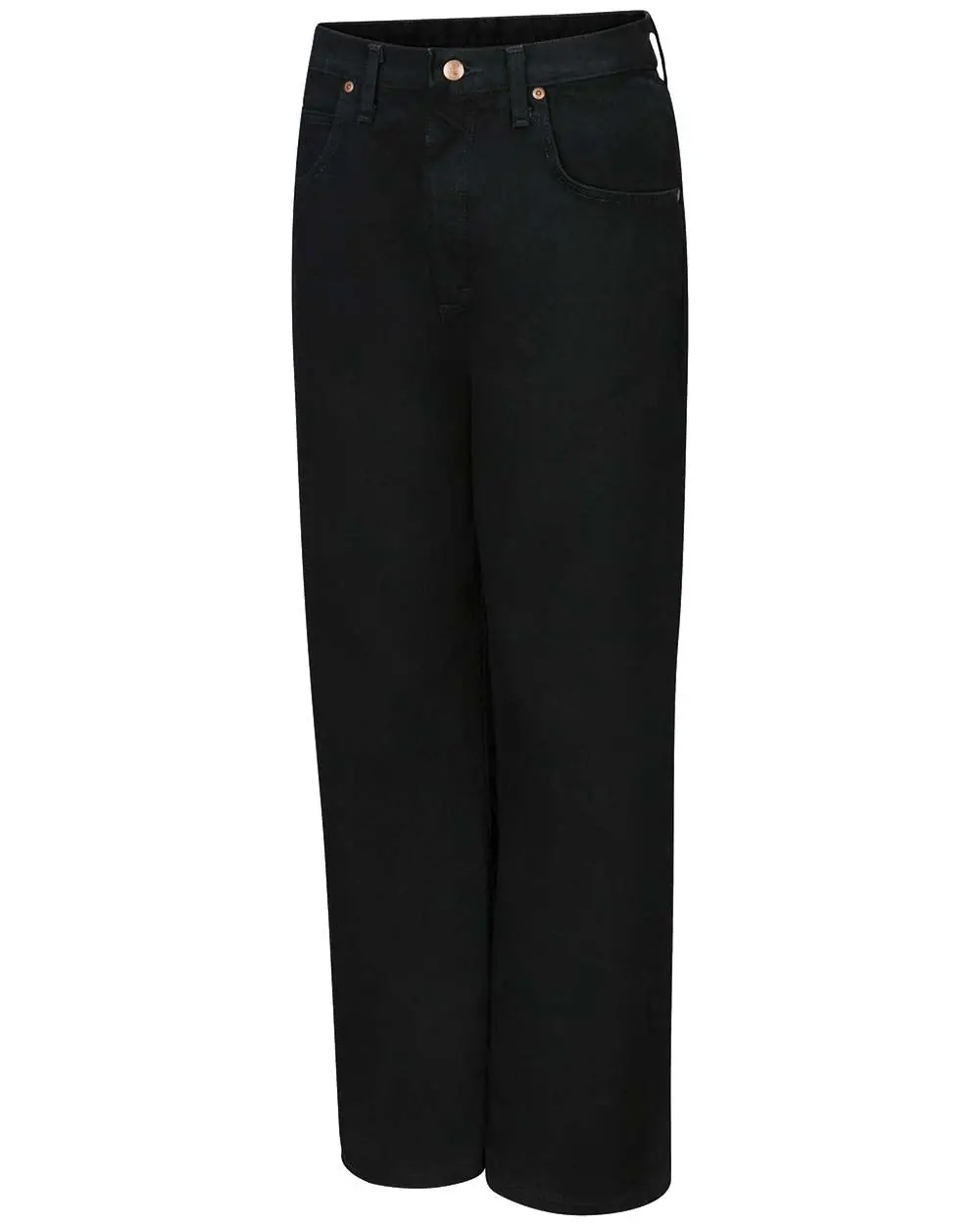 Red Kap Men's Authentic Relaxed Fit Jeans in Black - 30I