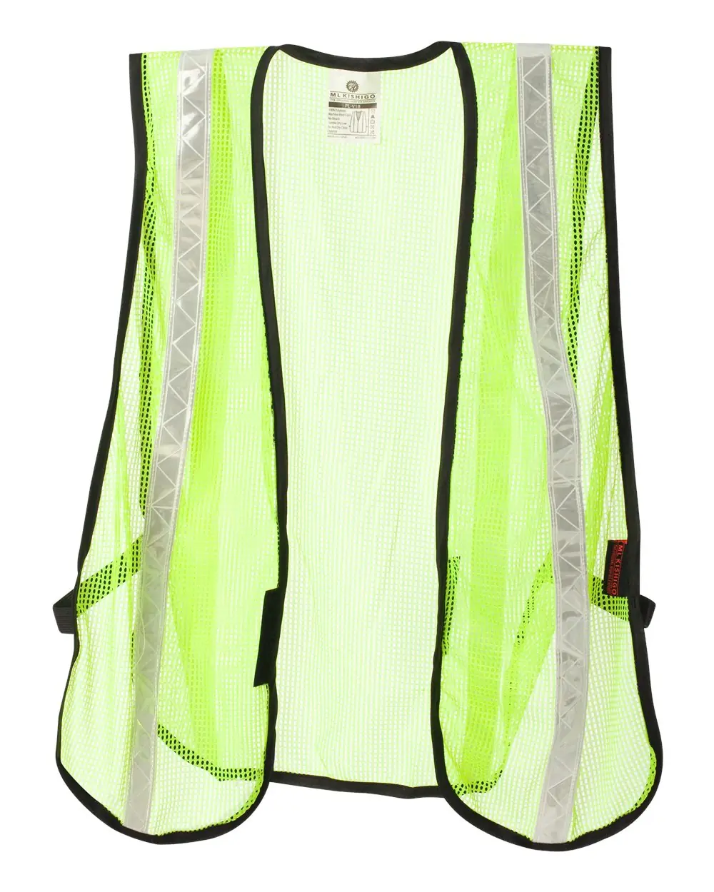 Kishigo Unisex P-Series Mesh Vest in Lime/ White (PL-V18)