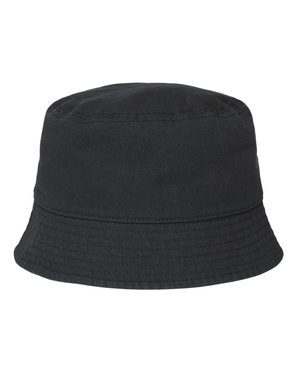 Atlantis Headwear Sustainable Bucket Hat in Black
