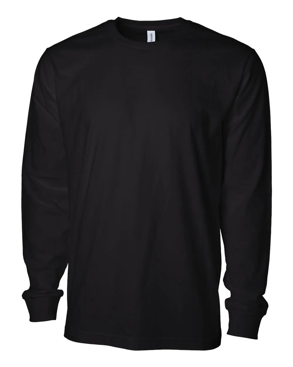 Independent Trading Co. Unisex Premium Long Sleeve T-Shirt in Black