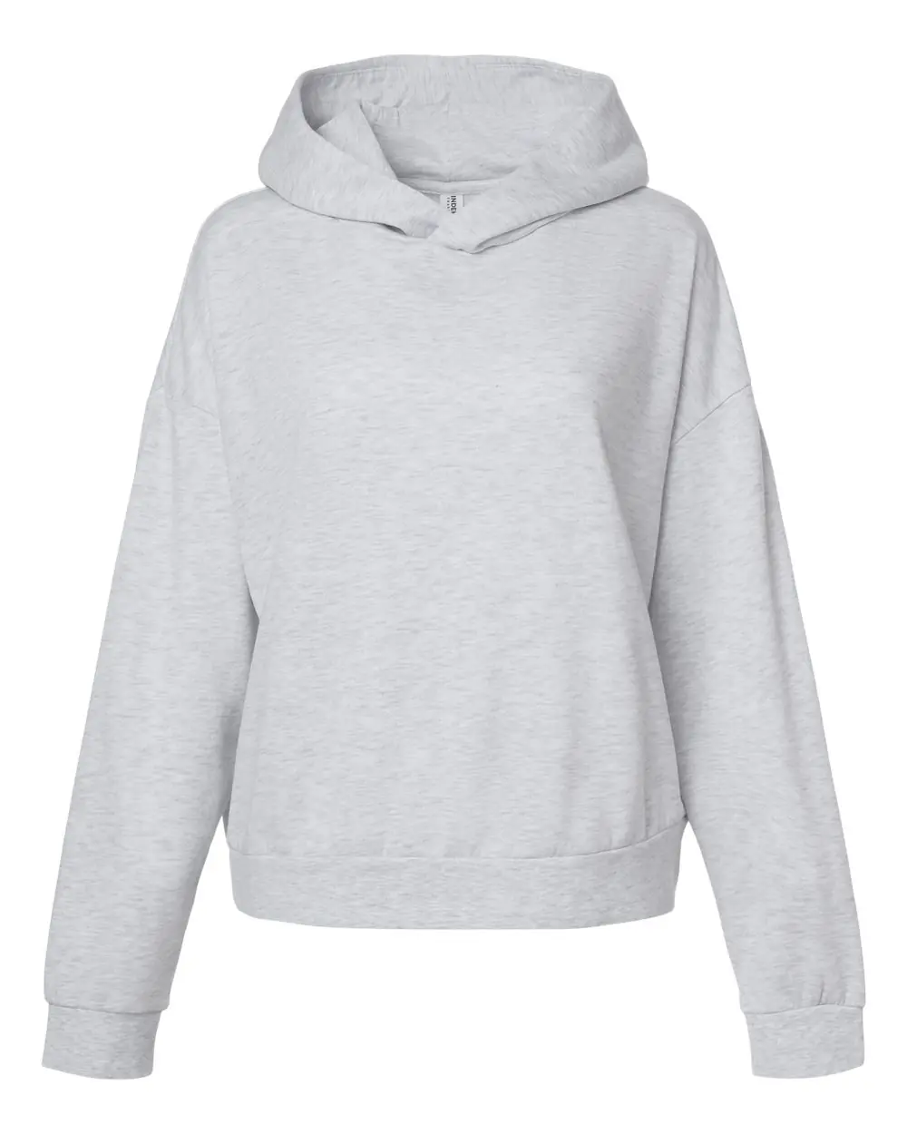Independent Trading Co. Women's California Wave Wash Sunday Hooded Sweatshirt in Ash Heather