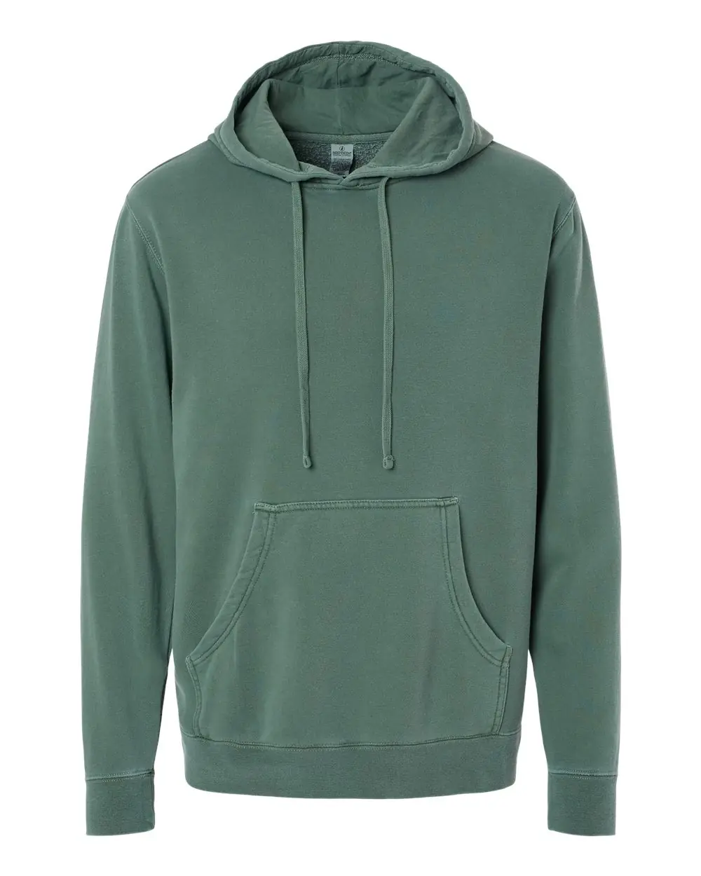 Independent Trading Co. Unisex Midweight Pigment-Dyed Hooded Sweatshirt in Pigment Alpine Green