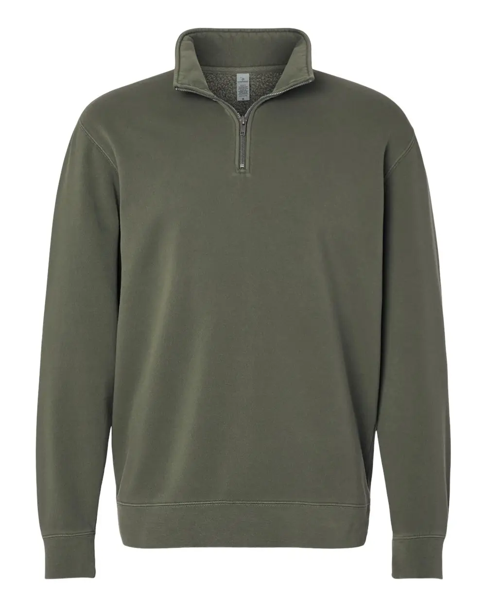 Independent Trading Co. Unisex Pigment-Dyed Quarter-Zip Pullover