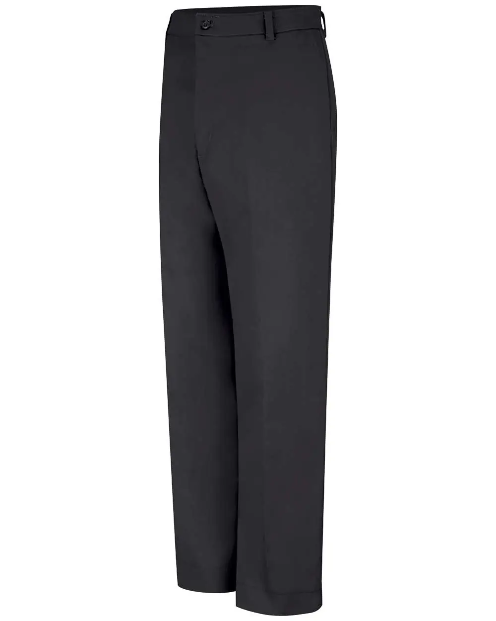 Red Kap Men's Cell Phone Pocket Pants in Black - Unhemmed