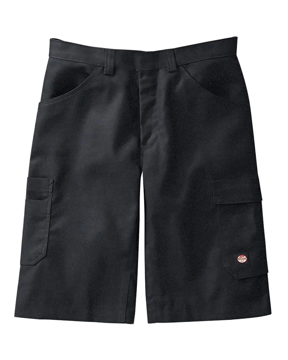 Red Kap Men's Shop Shorts in Black