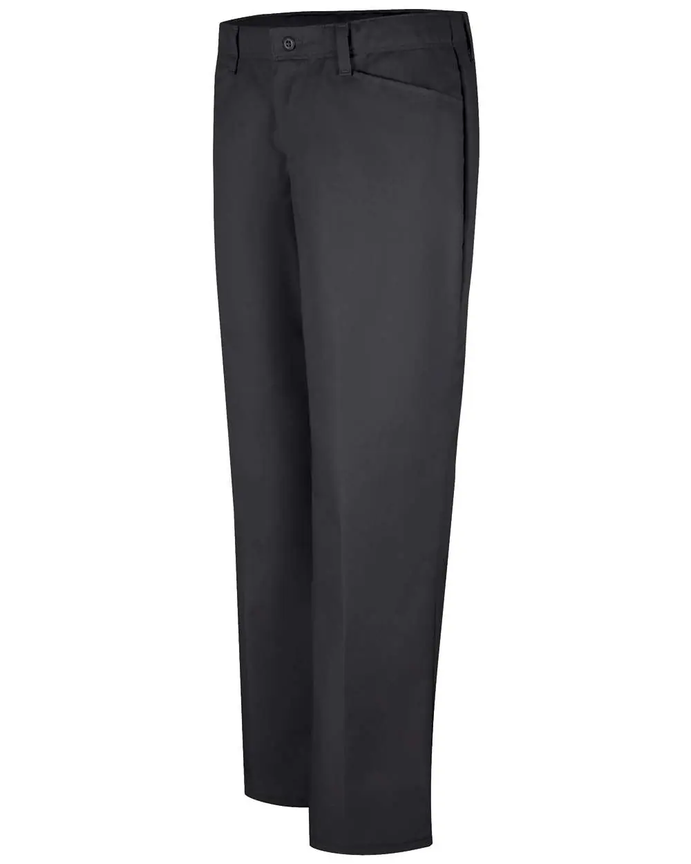 Red Kap Women's Work N Motion Pants in Black - Unhemmed