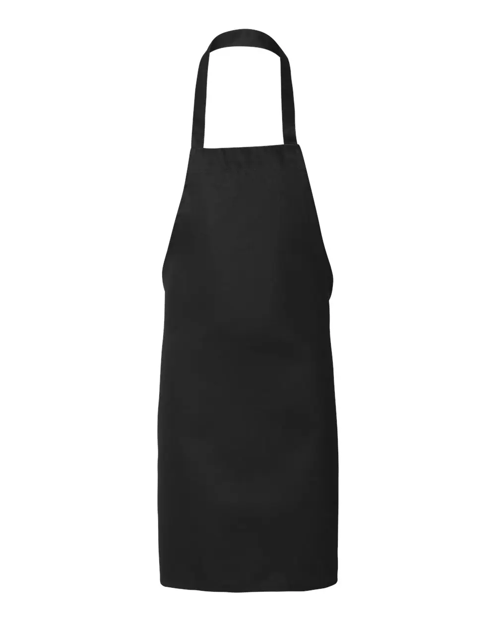 Q-Tees Butcher Apron in Black