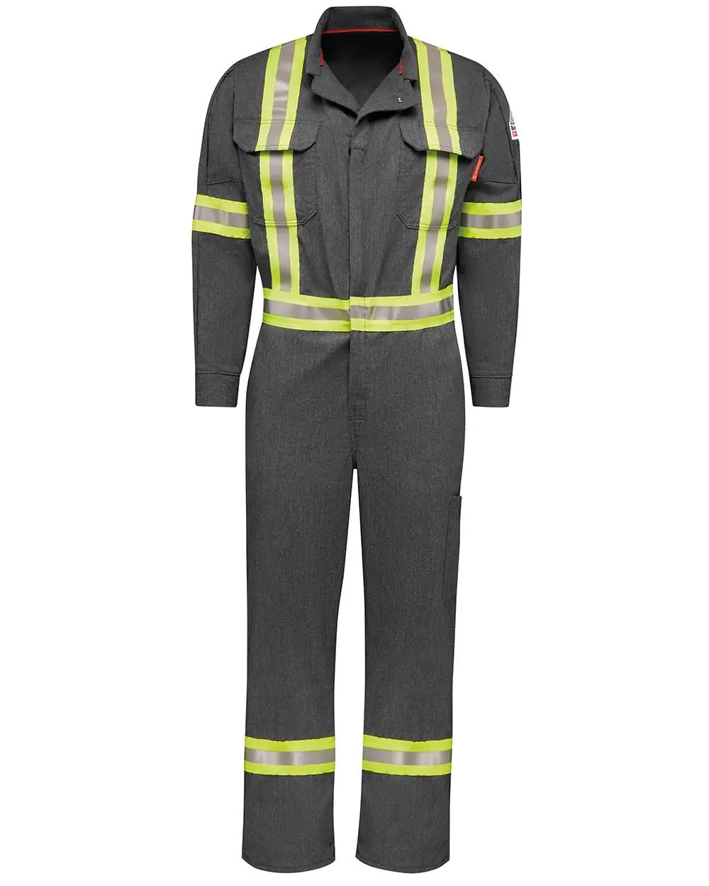 Bulwark Men's iQ Series® Mobility Coverall in Dark Grey EV