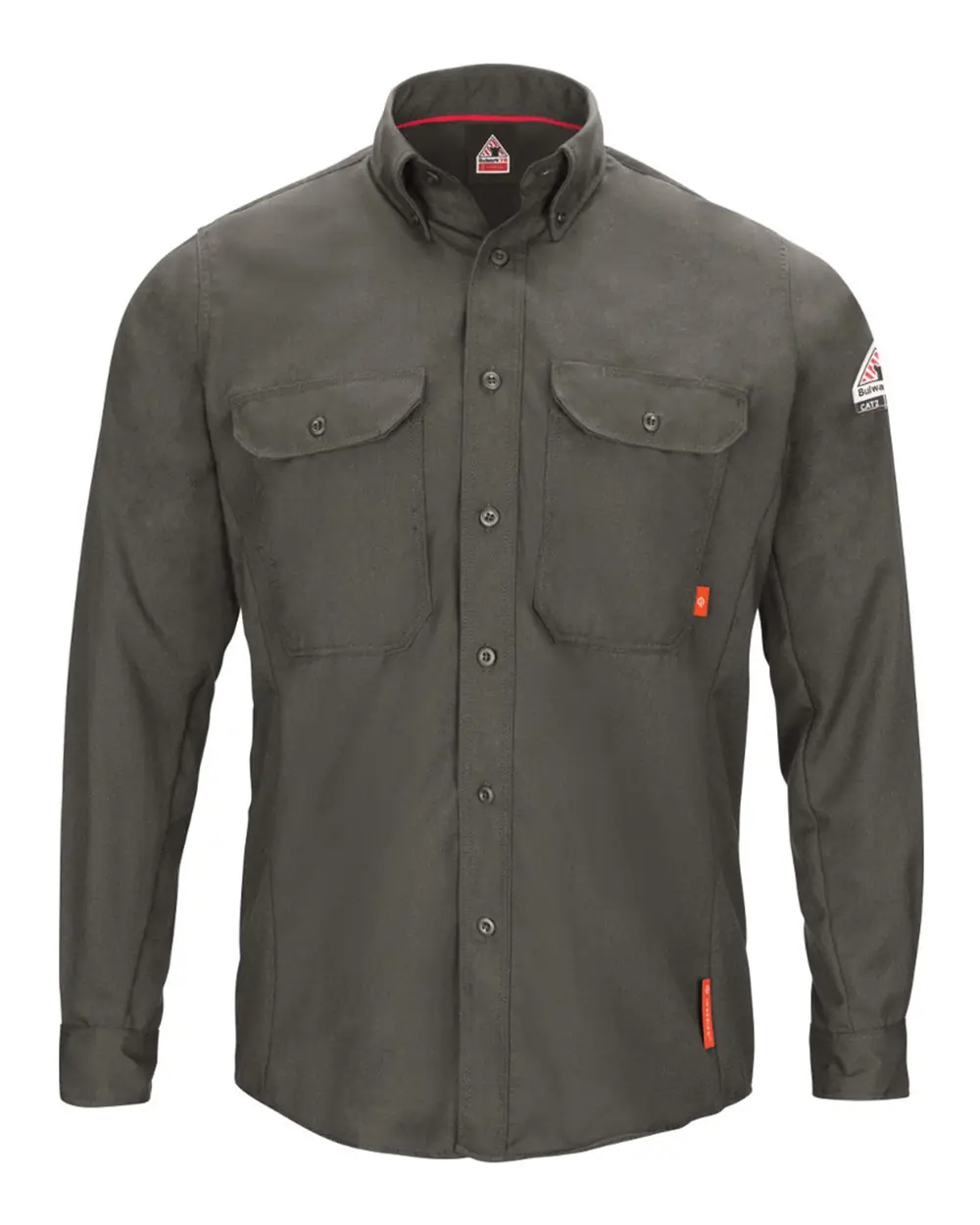 Bulwark Men's iQ Series® Long Sleeve Comfort Woven Lightweight Shirt