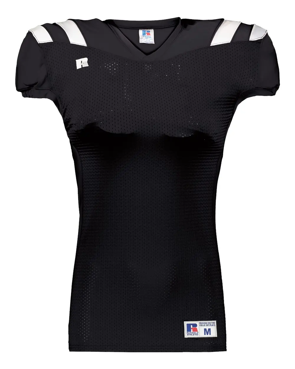 Russell Athletic Youth Canton Football Jersey in Black/ White