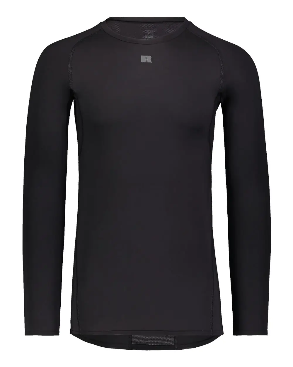 Russell Athletic Unisex CoolCore­® Long Sleeve Compression Shirt in Black