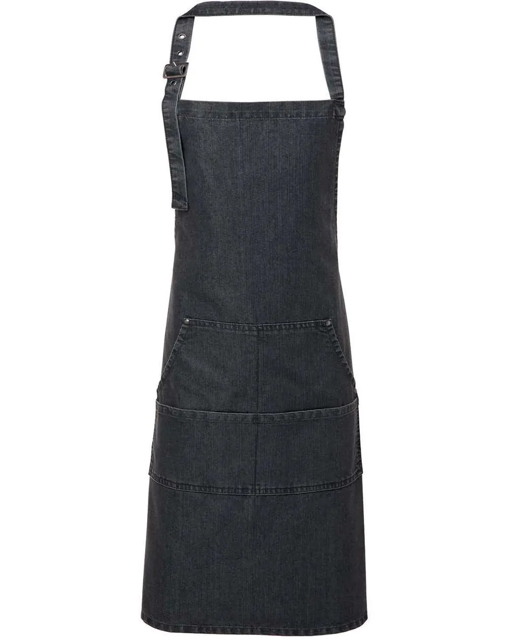 Artisan Collection by Reprime Jeans Stitch Denim Bib Apron