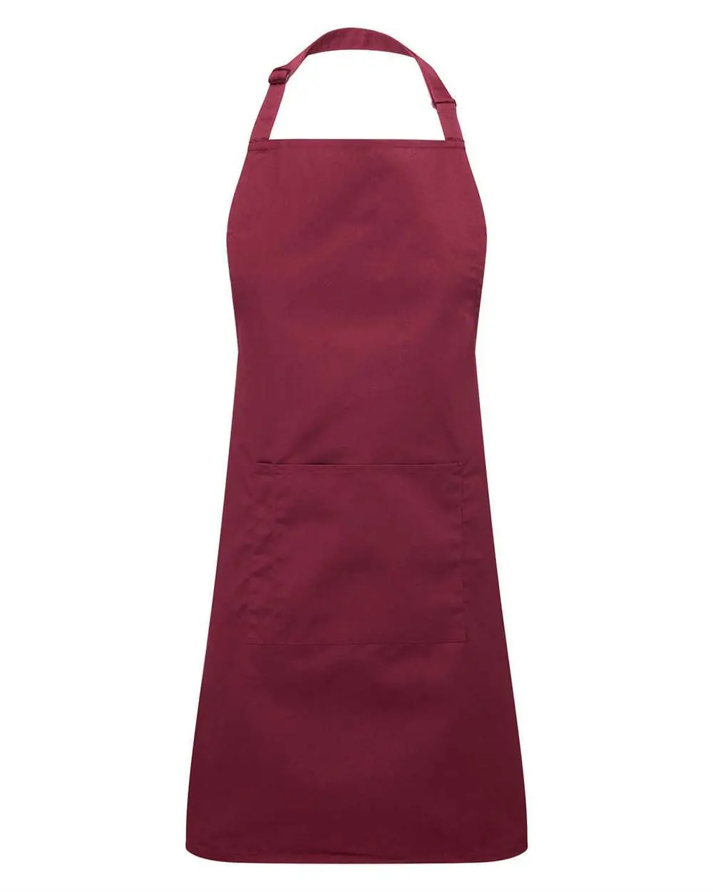 Artisan Collection by Reprime Recycled Pocket Bib Apron in Burgundy