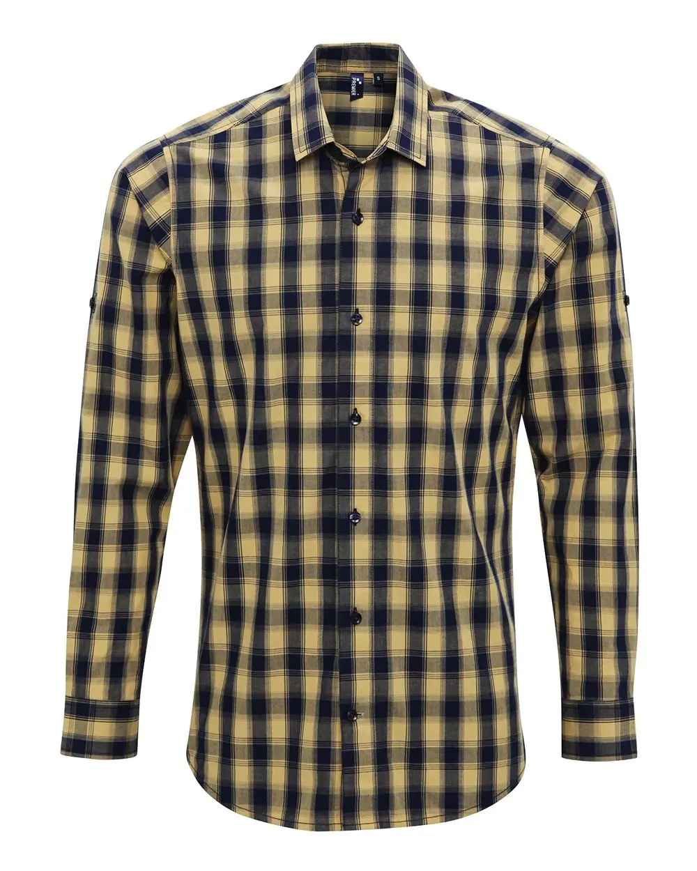 Artisan Collection by Reprime Men's Mulligan Check Cotton Shirt
