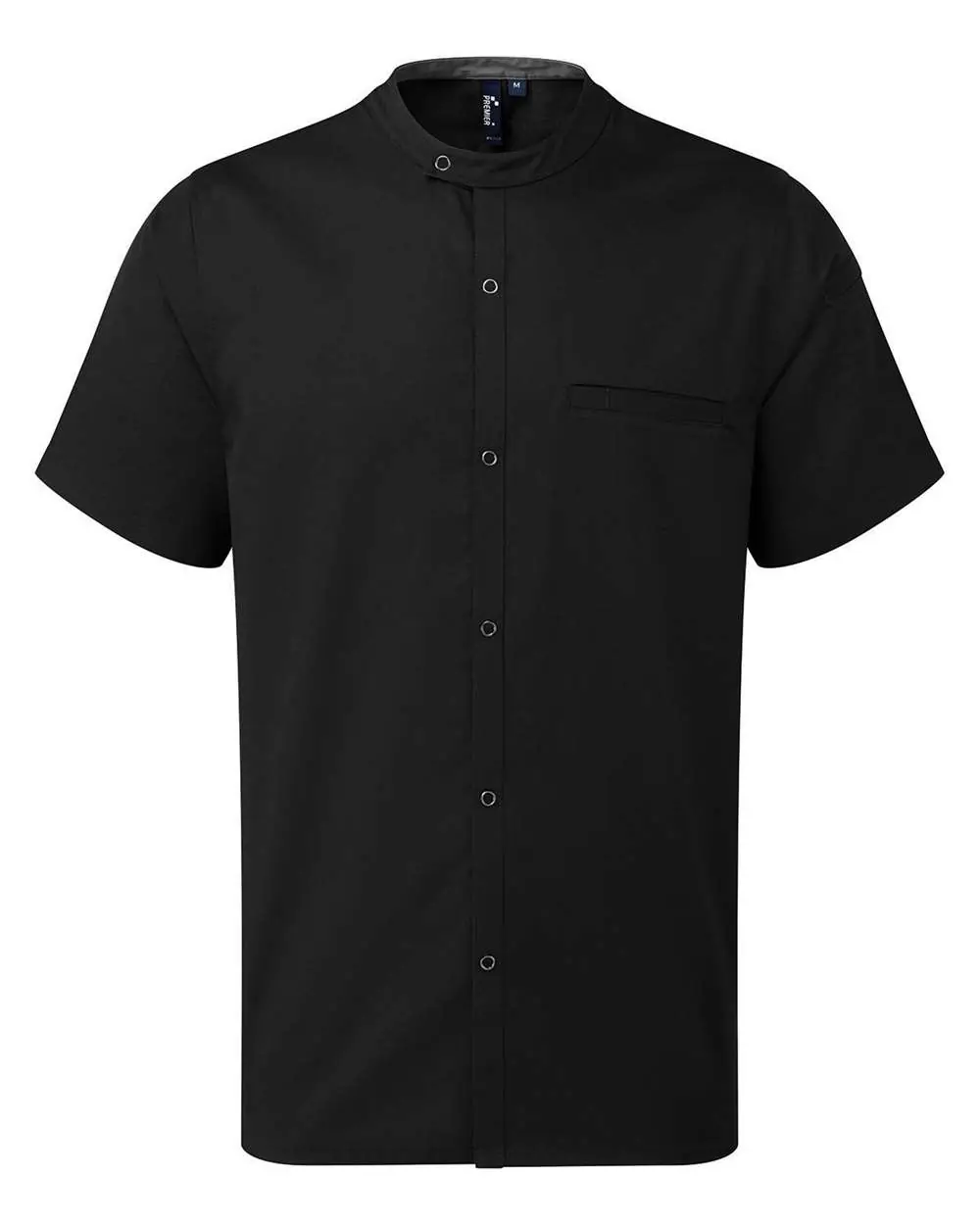 Artisan Collection by Reprime Men's Chef Recycled Shirt in Black