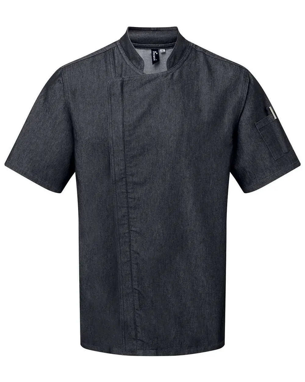 Artisan Collection by Reprime Unisex Zip-Close Short Sleeve Chef's Coat
