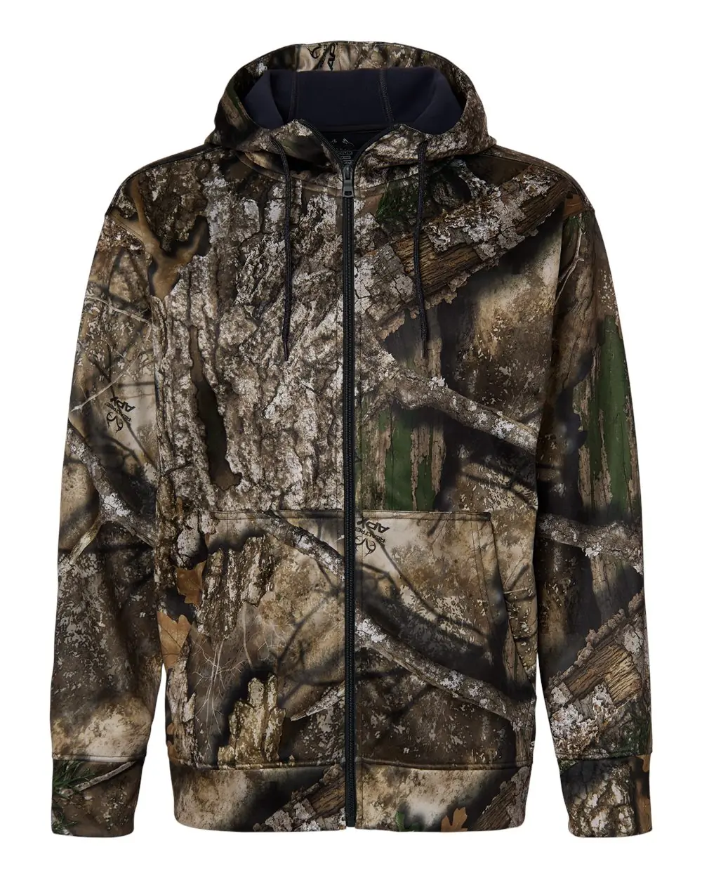 RealTree Unisex Realtree® Performance Full-Zip Hooded Sweatshirt in Camo