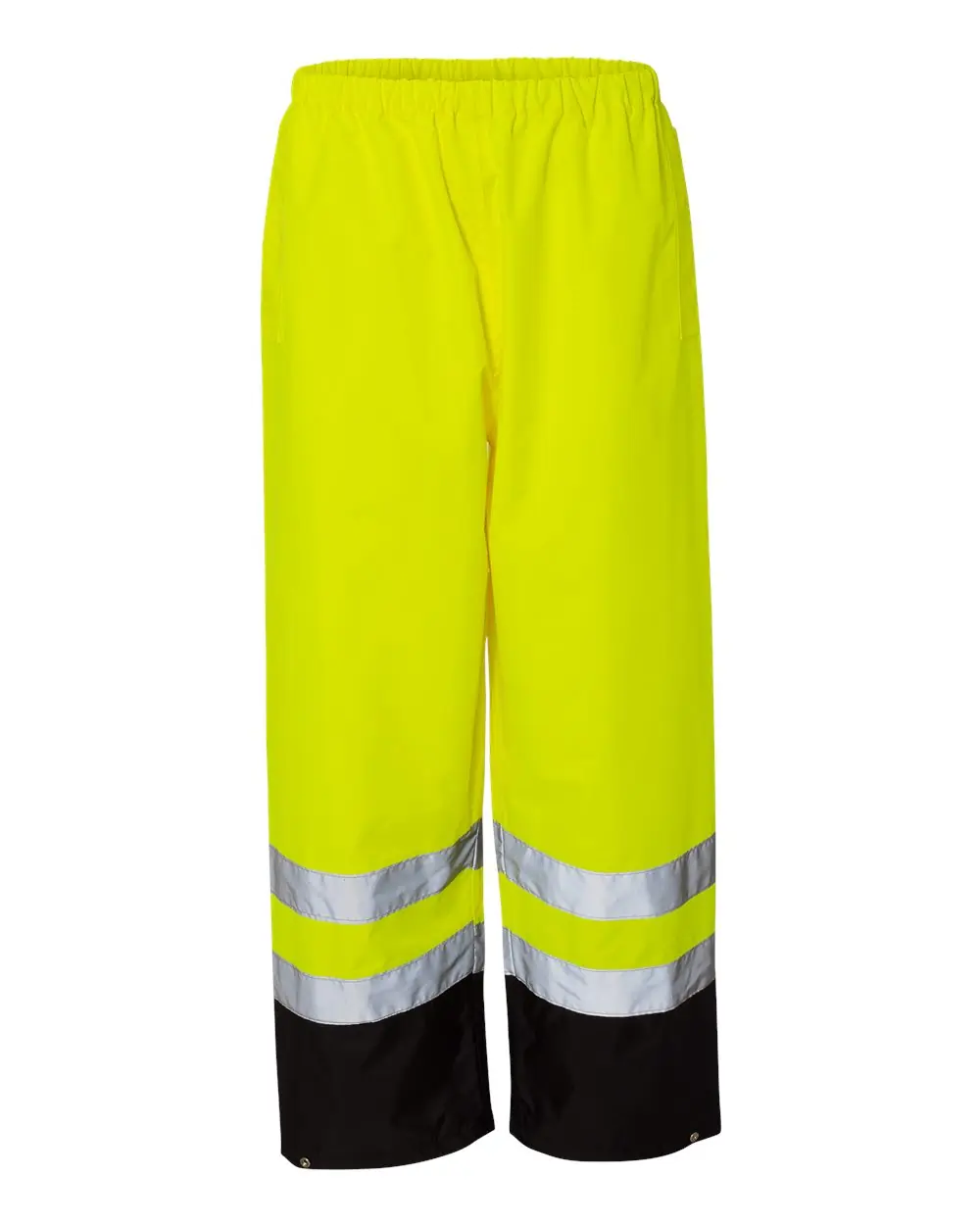 Kishigo Unisex Storm Cover Waterproof Rain Pants in Lime