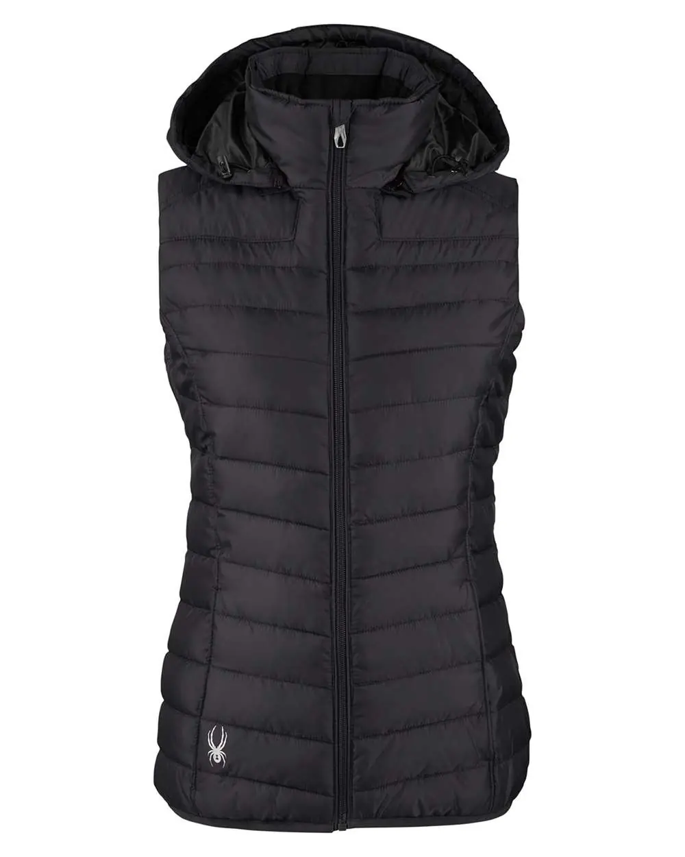 Spyder Women's Supreme Puffer Vest in Black