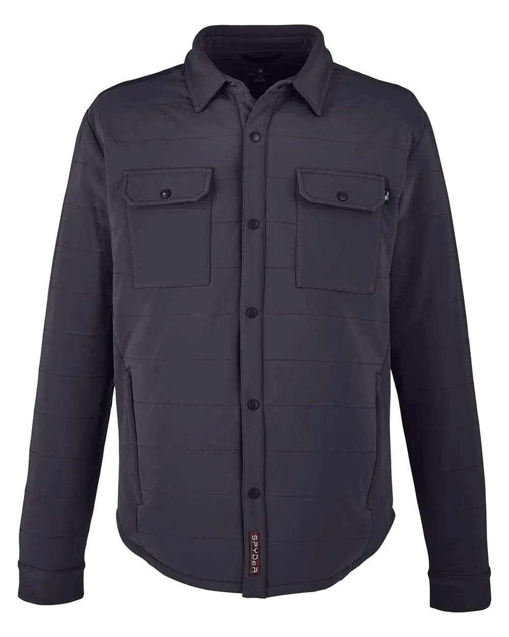 Spyder Men's Axis Insulated Shirt Jacket in Black
