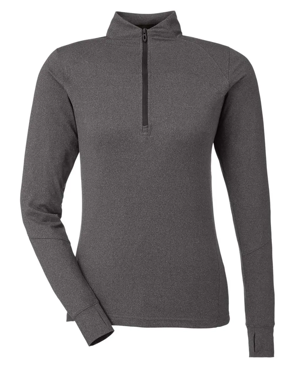 Spyder Women's Spyre Quarter-Zip Pullover in Black Frost