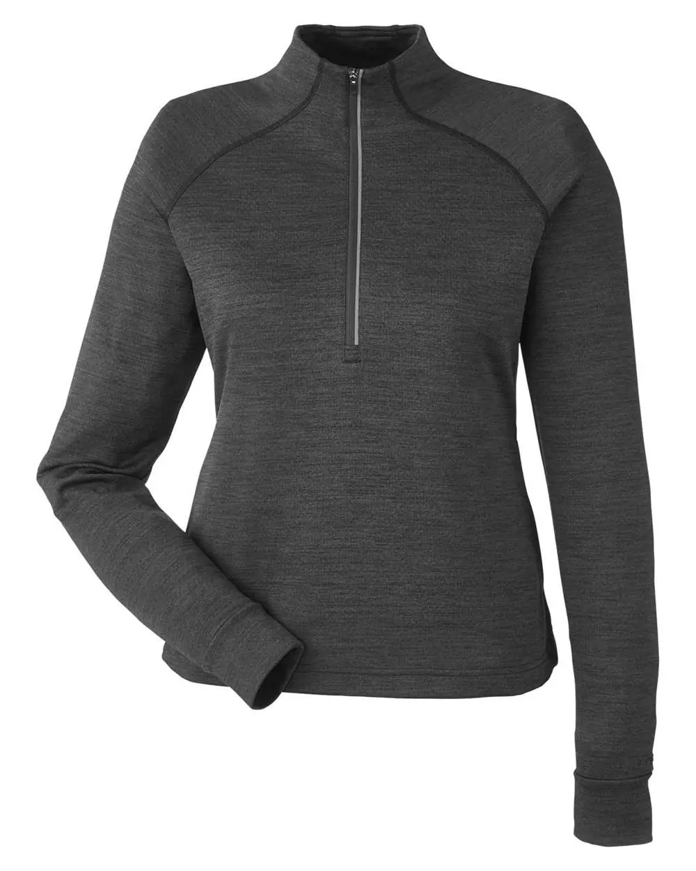 Spyder Women's Mission Half-Zip Pullover in Black Jasper