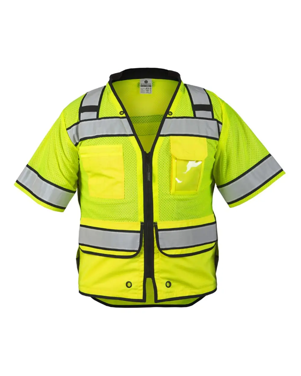Kishigo Unisex High Performance Surveyors Vest in Lime